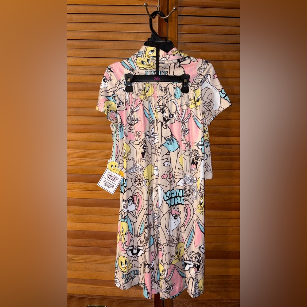 Justice x Looney Tunes Girls Pajama Set – Size XS (5/6) NWT - Picture 8 of 8